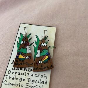 Earrings from El Salvador